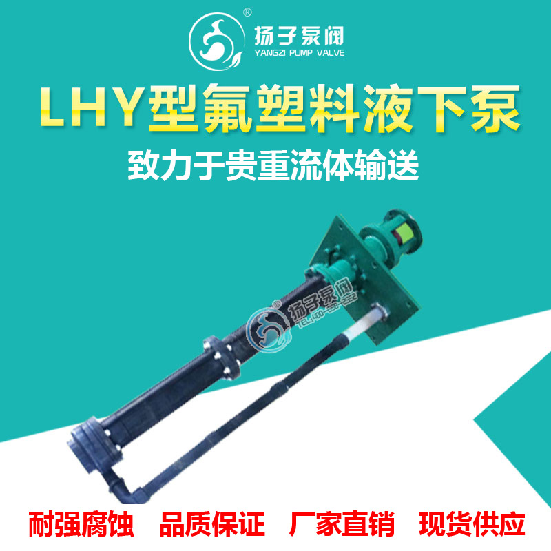 LHY型立式氟塑料液下泵